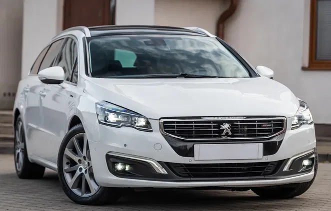 samochody osobowe Peugeot 508 cena 53900 przebieg: 190123, rok produkcji 2019 z Ropczyce